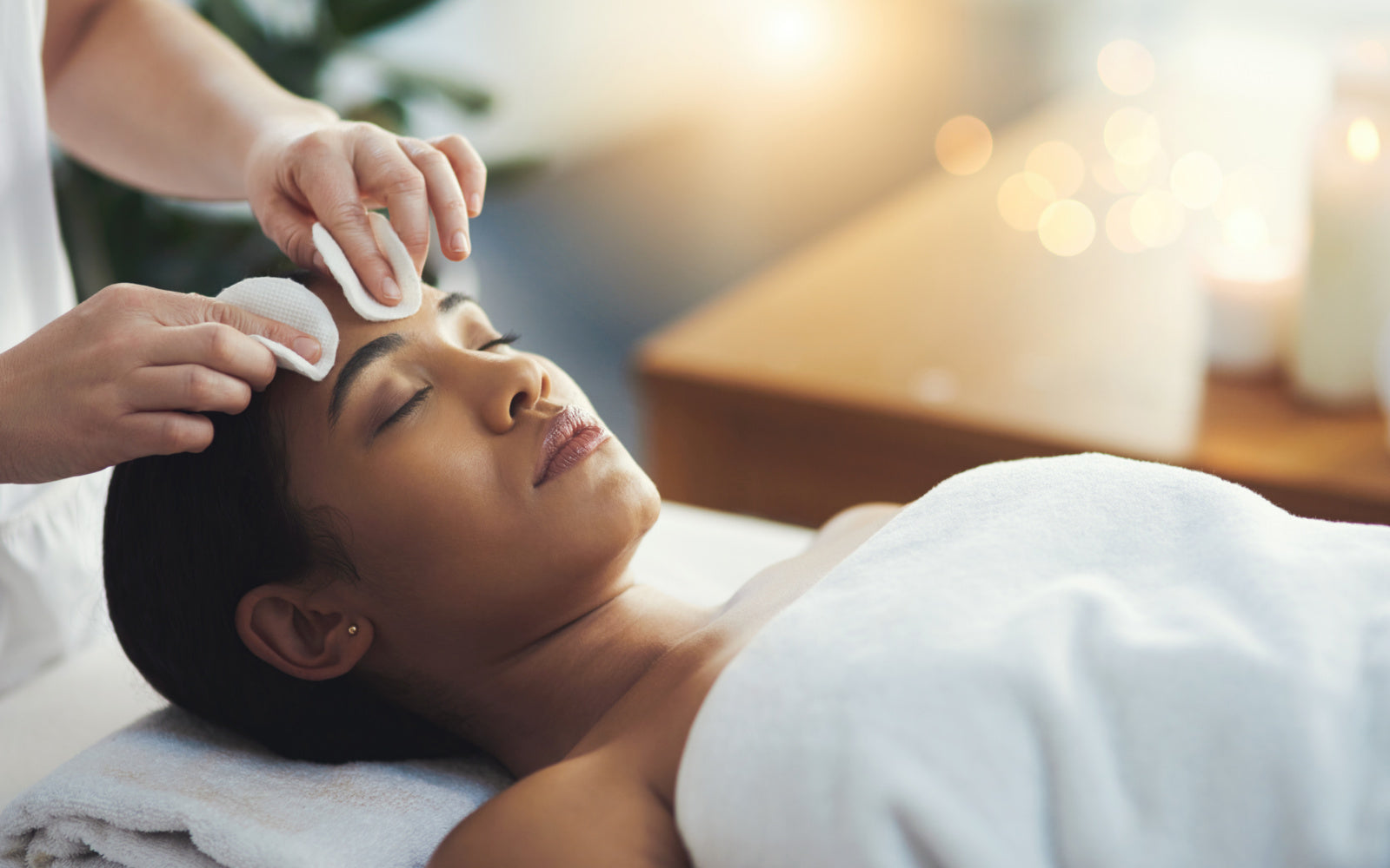 Le luxe du naturel pour votre visage : explorez la gamme Green Spa en institut.