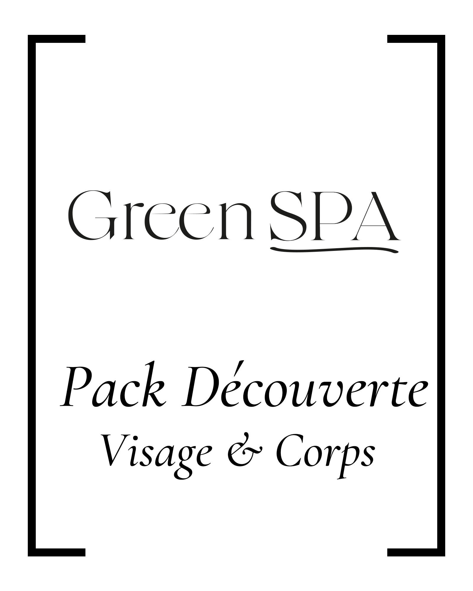 Pack Découverte Visage & Corps