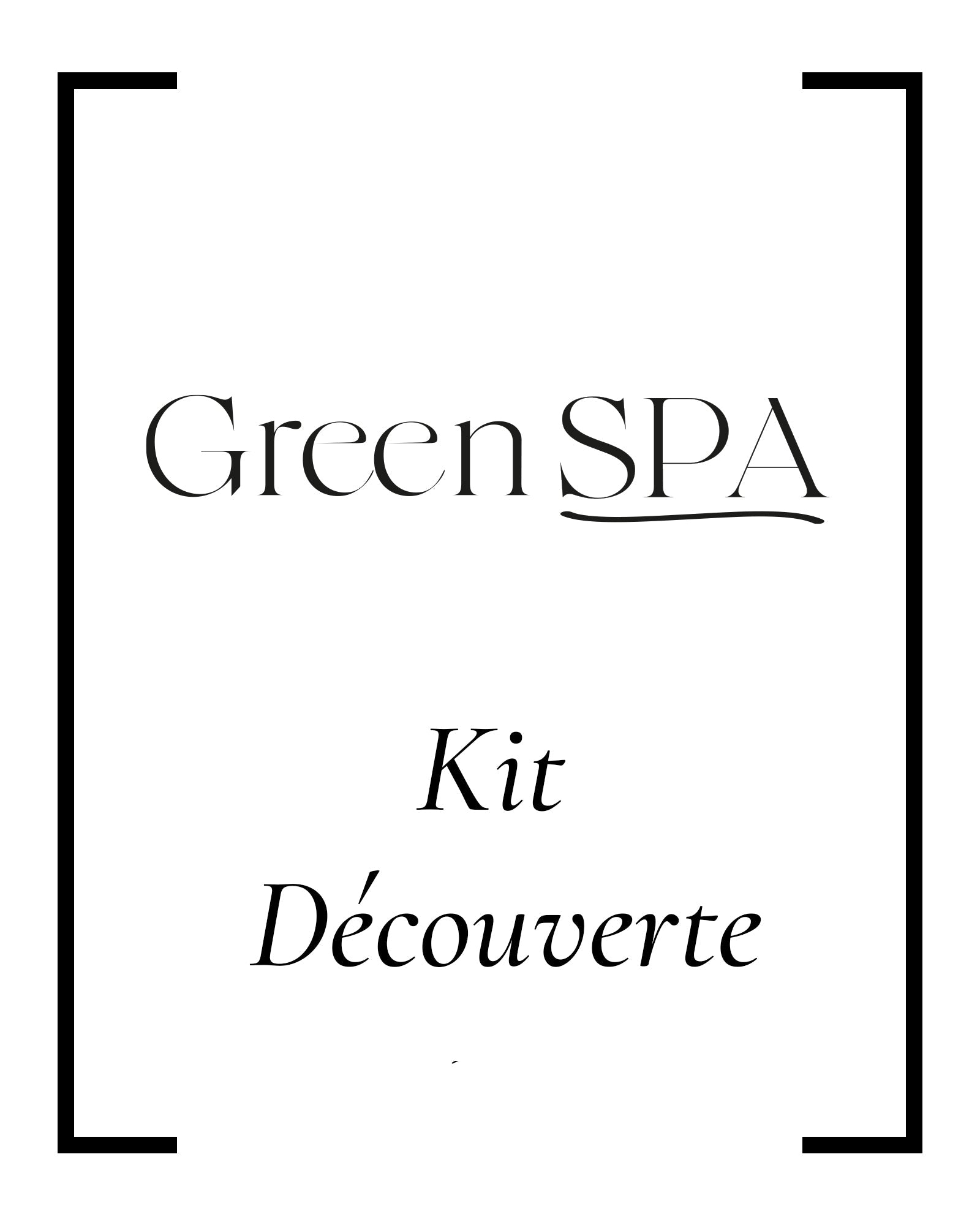 Pack Découverte Green Spa (12 produits format voyage 30ml)